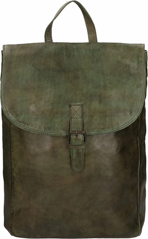 Hete verkoop π Bear Design Rox Leren Laptop Rugzak - Groen π 1 Hete verkoop π Bear Design Rox Leren Laptop Rugzak - Groen π