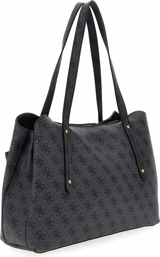 Flash-uitverkoop π Guess Eco Brenton Bucket Dames Handtas - Coal Logo π 2 Flash-uitverkoop π Guess Eco Brenton Bucket Dames Handtas - Coal Logo π - Afbeelding 2