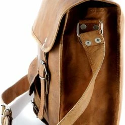 Beste Pirce 👏 Oncedoce Satcheltas 37 X 27 X 10 Cm Cognac ECHTE LEDER - Boekentas A4 ‘Toledo 15’ 🔔 -tassen-dames Verkoop 523x840 4