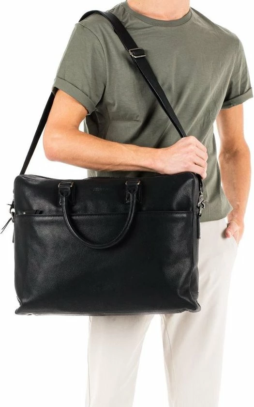 Goedkoopste π― Burkely Antique Avery Unisex Laptoptas 17'' - Zwart βοΈ 6 Goedkoopste π― Burkely Antique Avery Unisex Laptoptas 17'' - Zwart βοΈ - Afbeelding 6