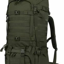 Korting 𧨠Merkloos 65L - Tactische Rugzak - Met Molle Systeem En Regenhoes - Grote Militaire π Backpack - Grote Capaciteit - Lichtgewicht - Waterdicht - Multifunctioneel - Geschikt Voor Outdoor - Kamperen - Hiken - Trekking π