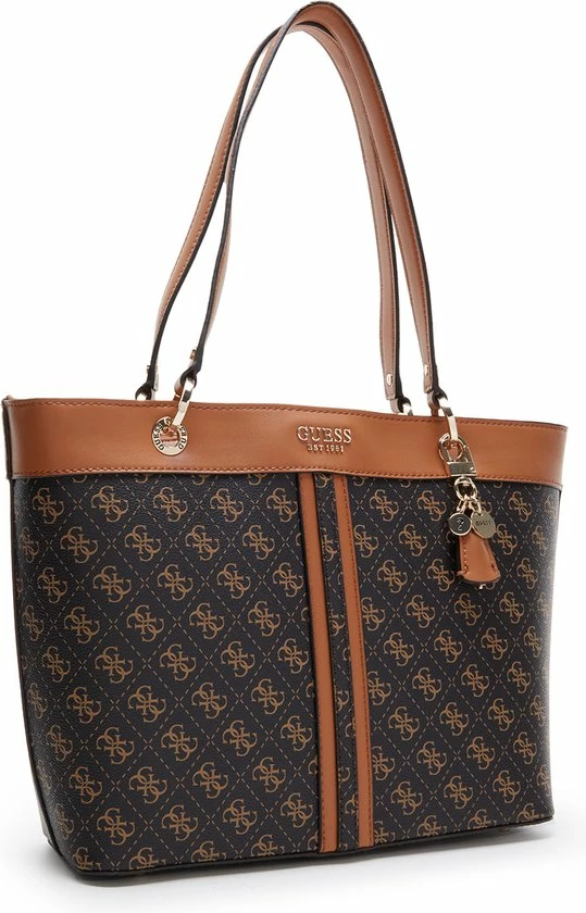 Uitgang π Guess Noelle Elite Tote Handtassen - Bruin π 3 Uitgang π Guess Noelle Elite Tote Handtassen - Bruin π - Afbeelding 3