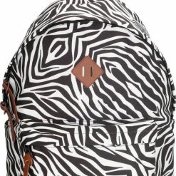 Beste Verkoop 😉 Enrico Benetti Londen 46121 Laptoprugzak Met 14" Laptopvak - Zebra Print 🔥