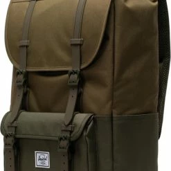 Korting ⌛ Herschel Little America Pro - Military Olive/Ivy Green/Limeaid / Ruime Rugzak Met 28L Opbergvolume, Gemaakt Van Gerecycleerde Materialen / Gewatteerd Laptopvak / Met Levenslange Fabrieksgarantie (limited) / Multi ⌛ -tassen-dames Verkoop 542x840 8