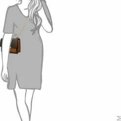 Beste deal 😍 Michael Kors Xs Gusset Dames Crossbodytas - Bruin 🔔 -tassen-dames Verkoop 545x840 6