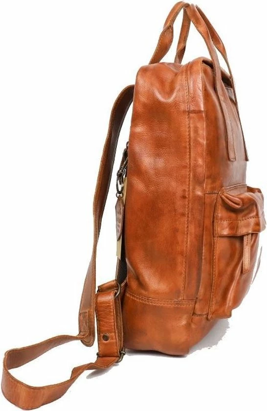 Beste Pirce π― Bear Design Maja Leren Rugzak - Cognac β 9 Beste Pirce π― Bear Design Maja Leren Rugzak - Cognac β - Afbeelding 9