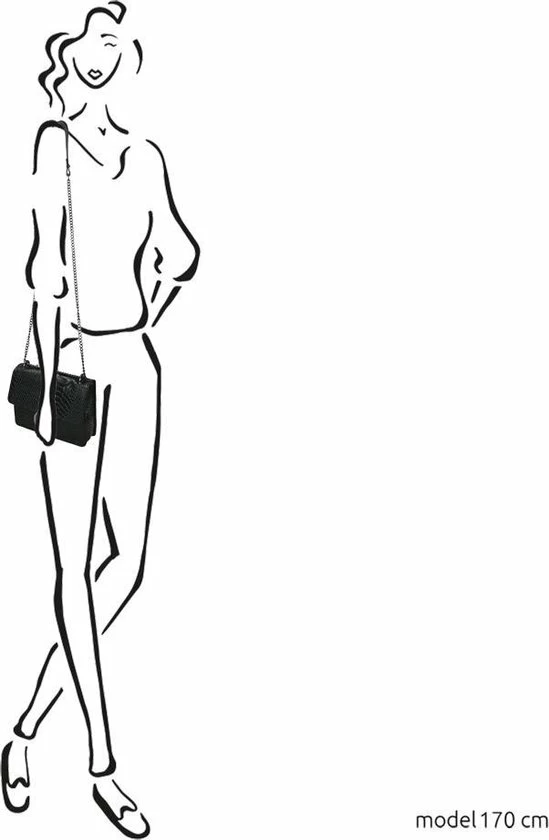 Uitgang π Charm Schoudertas Zwart - Maat 1 π₯° 2 Uitgang π Charm Schoudertas Zwart - Maat 1 π₯° - Afbeelding 2