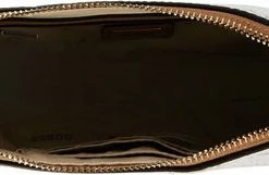 Kopen 😀 GUESS Crossbodytas Dames / Handtas - Leer - Kasinta - Gebroken Wit Combi ✔️ -tassen-dames Verkoop 550x161