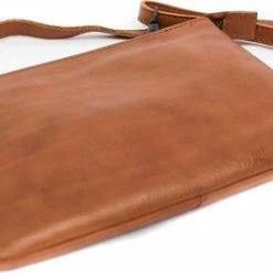 Beste Verkoop 🥰 Bear Design Sally Leren Schoudertasje / Crossbodytas - Cognac 🥰 -tassen-dames Verkoop 550x266 1