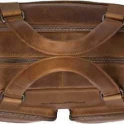 Uitgang 🔥 Chesterfield Misha Leren Laptoptas - 17 Inch - Cognac 🎉 -tassen-dames Verkoop 550x273 1