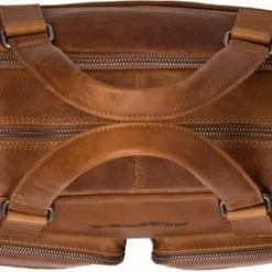 Uitgang 🔥 Chesterfield Misha Leren Laptoptas - 17 Inch - Cognac 🎉 -tassen-dames Verkoop 550x273