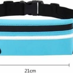 Begroting 🎁 Merkloos Heuptasje Sport – Wandel / Running Heuptasje - Blauw 😉 -tassen-dames Verkoop 550x275 4