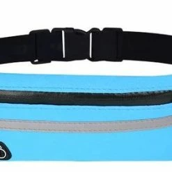 Begroting 🎁 Merkloos Heuptasje Sport – Wandel / Running Heuptasje - Blauw 😉