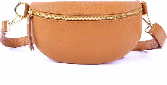 Uitgang π Giuliano Bumbag / Heuptas Schoudertas Leer Camel π― 1 Uitgang π Giuliano Bumbag / Heuptas Schoudertas Leer Camel π―