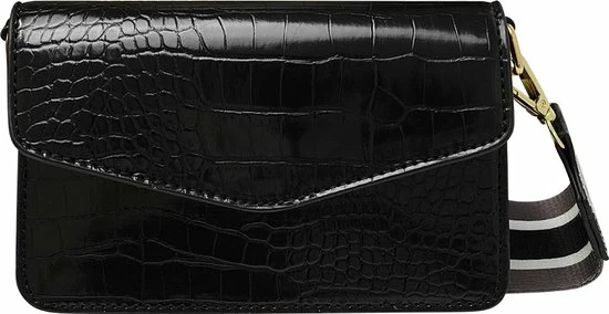 Aanbiedingen π Yehwang Schoudertas - Croco - Small - Zwart - Kleine Tassen - Gestreepte Schouderband π 1 Aanbiedingen π Yehwang Schoudertas - Croco - Small - Zwart - Kleine Tassen - Gestreepte Schouderband π