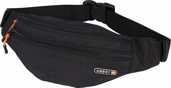 Hete verkoop ✔️ Abbey Camp Abbey Heuptas - Traveller - Zwart ⭐ 1 Hete verkoop ✔️ Abbey Camp Abbey Heuptas - Traveller - Zwart ⭐