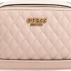 Beste Verkoop 🔔 Guess Maila Dames Schoudertas - Ecru - Maat Geen ⭐ -tassen-dames Verkoop 550x288 1