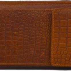 Nieuw β DSTRCT Limited Croco Cross Over Telefoontasje Cognac π―