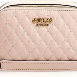 Beste Verkoop 🔔 Guess Maila Dames Schoudertas - Ecru - Maat Geen ⭐ -tassen-dames Verkoop 550x297 1