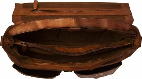 Begroting π₯ The Chesterfield Brand Leren Aktetas Cognac Quinten Black Label π 4 Begroting π₯ The Chesterfield Brand Leren Aktetas Cognac Quinten Black Label π - Afbeelding 4