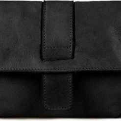 Beste Pirce 🔔 DSTRCT Harrington Road Leren Enveloptas / Crossbodytas / Clutch - Zwart 🔔 -tassen-dames Verkoop 550x312 12