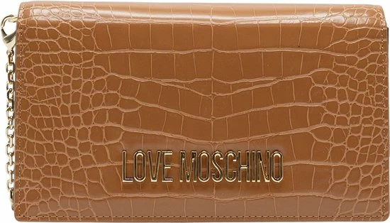 Beste Pirce π Love Moschino Borsa Pu St. Croco Cammello - Bruin π 3 Beste Pirce π Love Moschino Borsa Pu St. Croco Cammello - Bruin π - Afbeelding 3