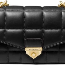 Beste Verkoop 😀 Michael Kors SM Chain Shoulderbag Dames Schoudertas - Zwart 🤩 -tassen-dames Verkoop 550x316