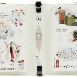 Top 10 🔥 Disney Loungefly Convertible Bag 101 Dalmatians Book 🤩 -tassen-dames Verkoop 550x317 2