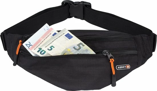 Hete verkoop ✔️ Abbey Camp Abbey Heuptas - Traveller - Zwart ⭐ 4 Hete verkoop ✔️ Abbey Camp Abbey Heuptas - Traveller - Zwart ⭐ - Afbeelding 4