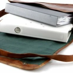 Promo 👏 Oncedoce Messengertas 17 Inch – Vintage Look Cognac Bruin Leer Laptoptas – Almeria 17 🛒 -tassen-dames Verkoop 550x321 2