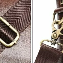 Uitgang 🤩 Laptoptas 15 6 Inch Schoudertas Handtas Tas Bruin Leer - Urban U® 😉 -tassen-dames Verkoop 550x321 9