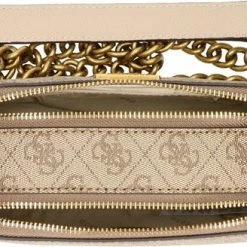 Kopen ❤️ Guess Crossbodytas Noelle - Beige 🎁 -tassen-dames Verkoop 550x328 2