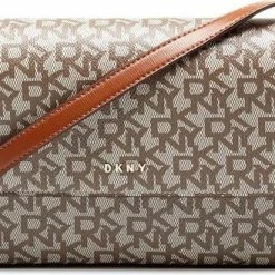 Hete verkoop π₯ DKNY R82EJ467 Bryant Logo Medium Flap Crossbody Q4-21 π€©