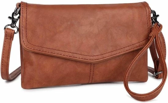 Coupon π Wimona Alessandra 5022 Kleine Schoudertas / Crossbody Tas - Cognac π 16 Coupon π Wimona Alessandra 5022 Kleine Schoudertas / Crossbody Tas - Cognac π - Afbeelding 16