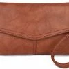 Coupon 🎁 Wimona Alessandra 5022 Kleine Schoudertas / Crossbody Tas - Cognac 🎉