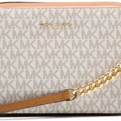 Kopen 🧨 Michael Kors Camera Bag M Dames Crossbodytas - Wit ✨ -tassen-dames Verkoop 550x340 5