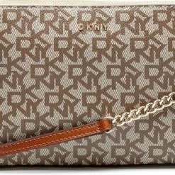 Beste Verkoop 👏 DKNY R83EJ655 Bryant Logo Dome Crossbody Q4-21 🔔