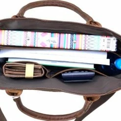 Goedkoop 🥰 Lederen Damestas Geschikt Voor Laptop Tm 17 Inch Van Fiel ❤️ -tassen-dames Verkoop 550x343 2