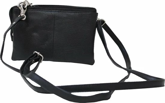 Beste Verkoop βοΈ Bear Design Umi Leren Schoudertas / Crossbodytas - Zwart π 3 Beste Verkoop βοΈ Bear Design Umi Leren Schoudertas / Crossbodytas - Zwart π - Afbeelding 3