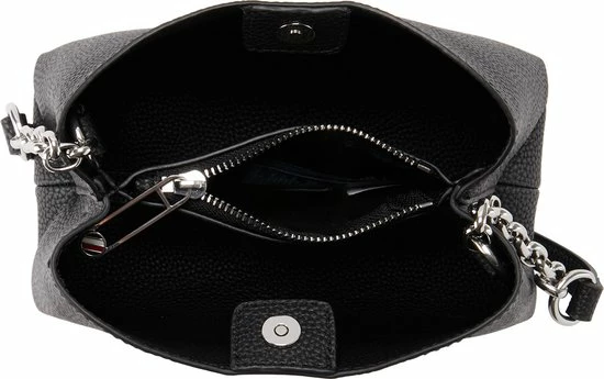 Coupon π Tommy Hilfiger Emblem Dames Crossbody Tas - Zwart π 5 Coupon π Tommy Hilfiger Emblem Dames Crossbody Tas - Zwart π - Afbeelding 5