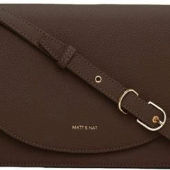 Hete verkoop ❤️ Matt & Natt Sofi Purity Dames Crossbodytas - Bruin ❤️