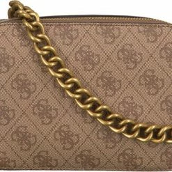 Kopen ❤️ Guess Crossbodytas Noelle - Beige 🎁 -tassen-dames Verkoop 550x348 5