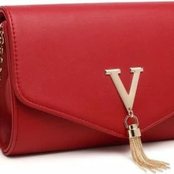 Gloednieuw π― Miss Lulu Clutches Voor Dames - Crossbodytas - Schoudertas - Dames Handtas - Rood (LH2035 RD) π