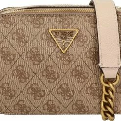 Kopen ❤️ Guess Crossbodytas Noelle - Beige 🎁 -tassen-dames Verkoop 550x353 4