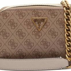 Kopen ❤️ Guess Crossbodytas Noelle - Beige 🎁 -tassen-dames Verkoop 550x356 5