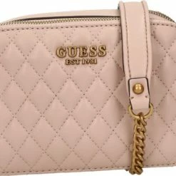 Beste Verkoop 🔔 Guess Maila Dames Schoudertas - Ecru - Maat Geen ⭐