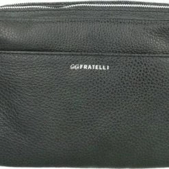 Coupon 🛒 Gigi Fratelli Kleine Schoudertas / Crossbody Tas Dames - Leer - Romance - Zwart 😍 -tassen-dames Verkoop 550x357 5