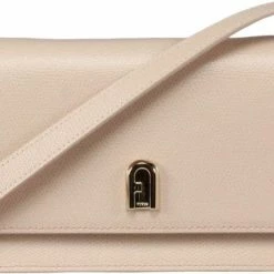 Coupon ⭐ Furla 1927 Ballerina Mini Dames Crossbodytas - Nude 😉