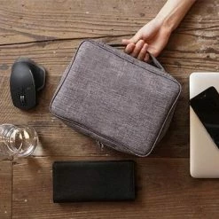 Beste recensies van 🛒 Elektronica & Accessoires Organizer Tas - Kabel Organizer Tas - Kabeltas - Grijs - Vwist 😍 -tassen-dames Verkoop 550x366 101