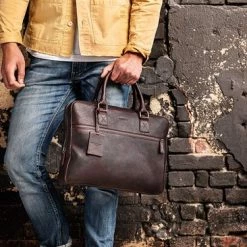 Hete verkoop 🥰 Burkely Antique Avery Unisex Laptoptas 13,3'' - Zwart 🎉 -tassen-dames Verkoop 550x366 111